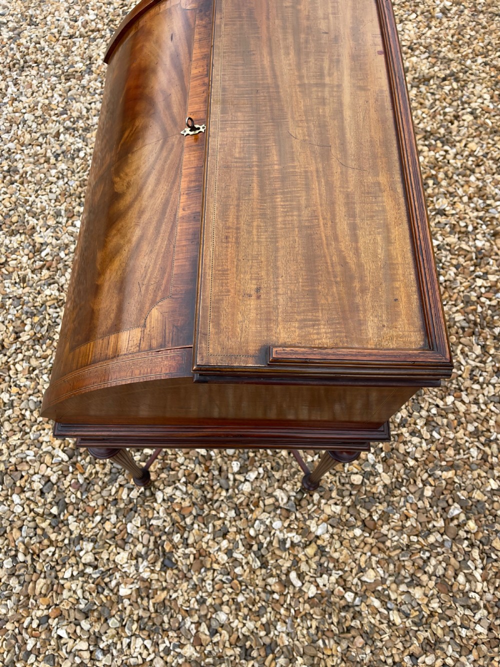 Late Victorian mahogany bureau  View VII