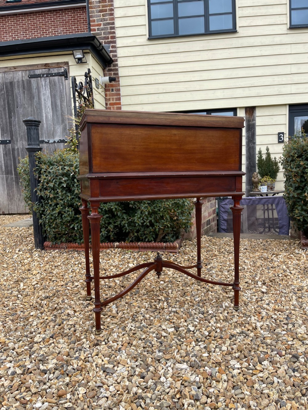 Late Victorian mahogany bureau  View X
