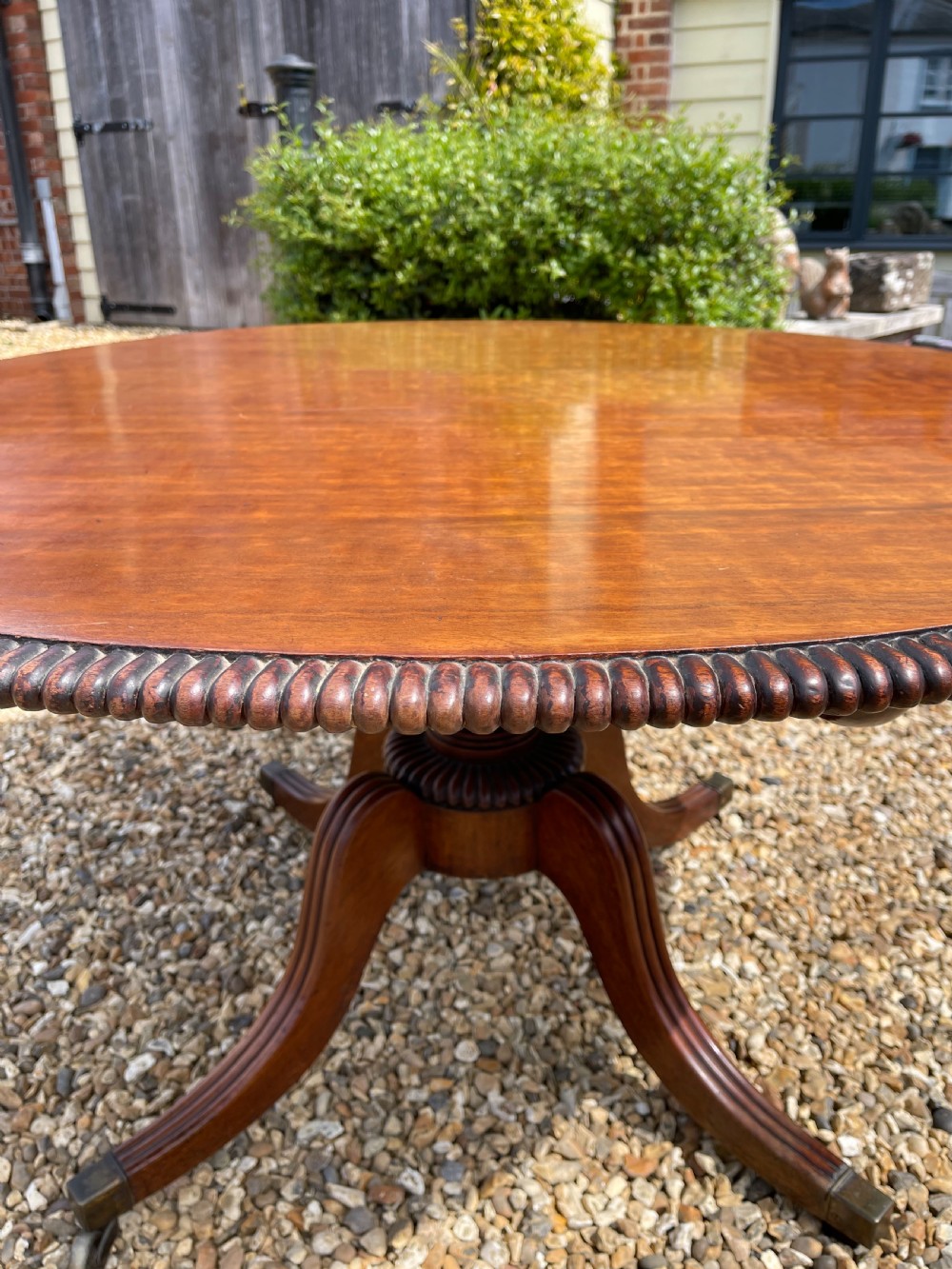 Nineteenth Century mahogany pedestal table  View IV