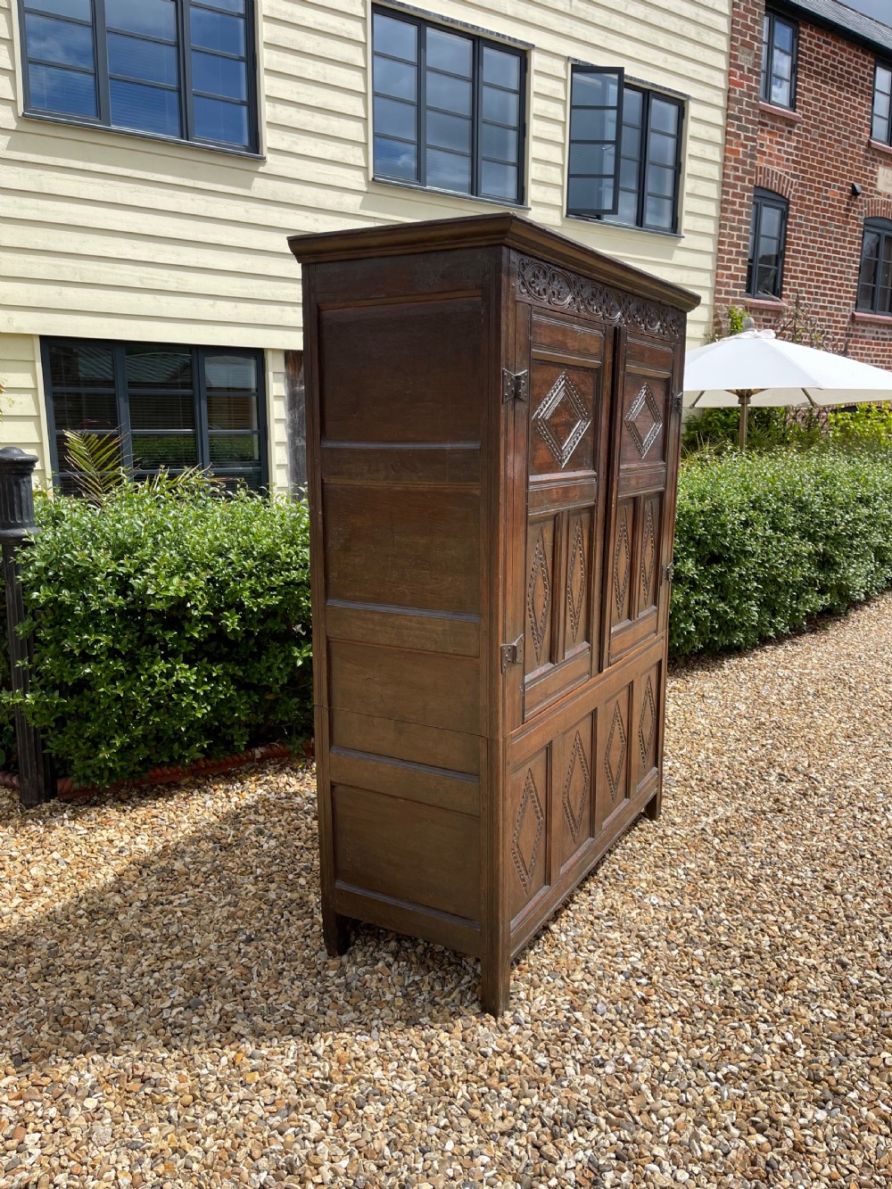 Seventeenth century oak cupboard  View III