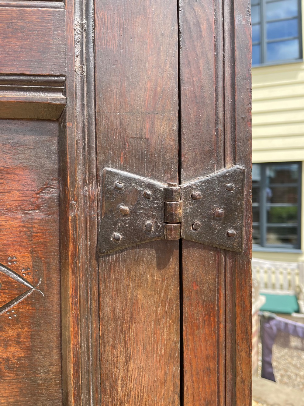 Seventeenth century oak cupboard  View VI