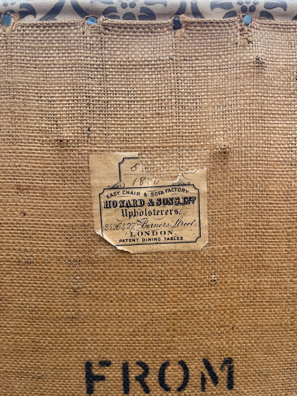 Howard And sons bridgewater armchair  View III