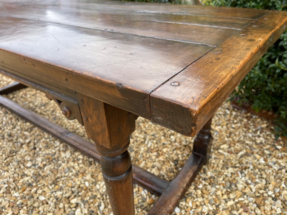 Oak refectory table  View IV