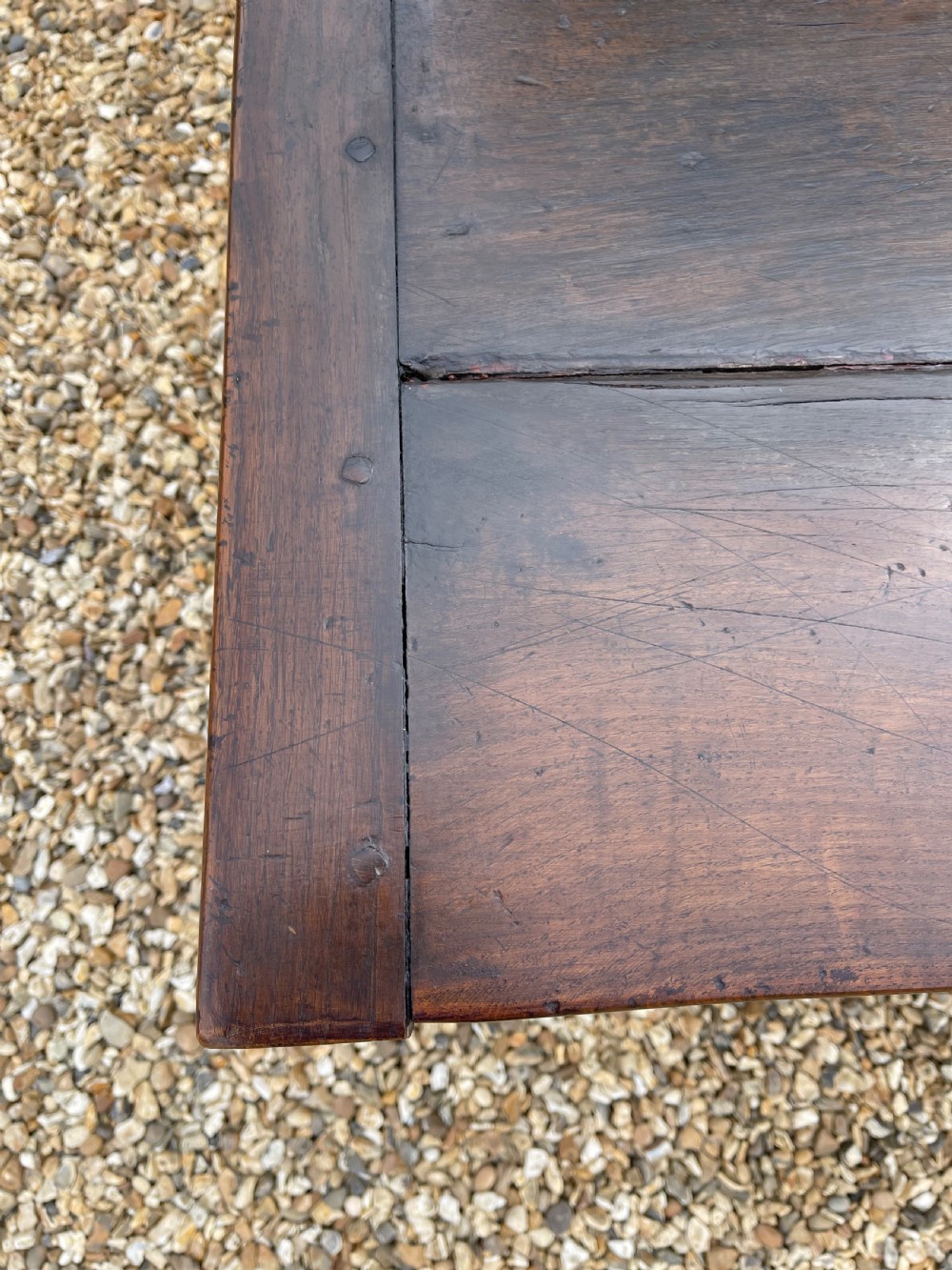 Oak refectory table  View V