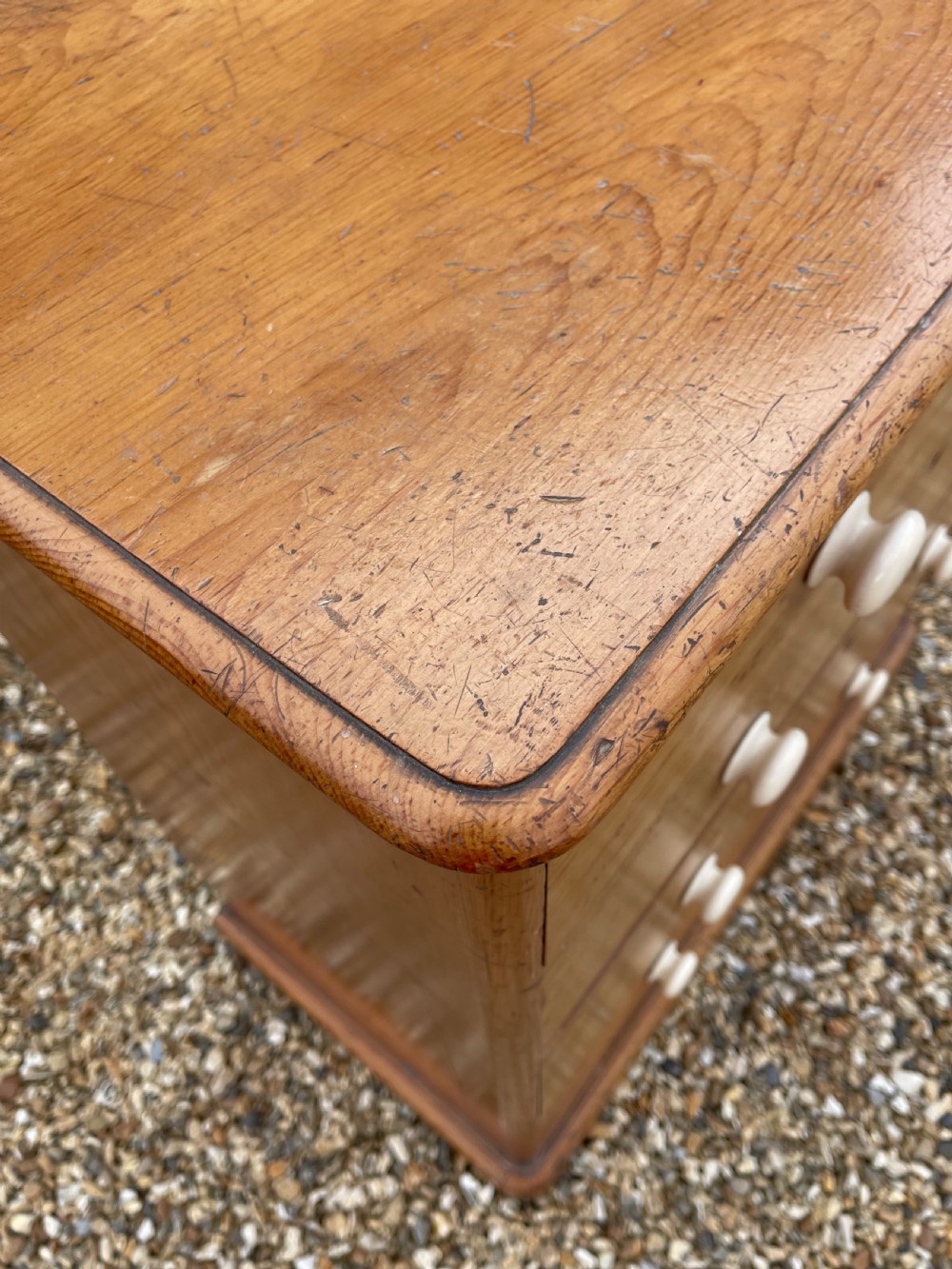Victorian pine chest  View V