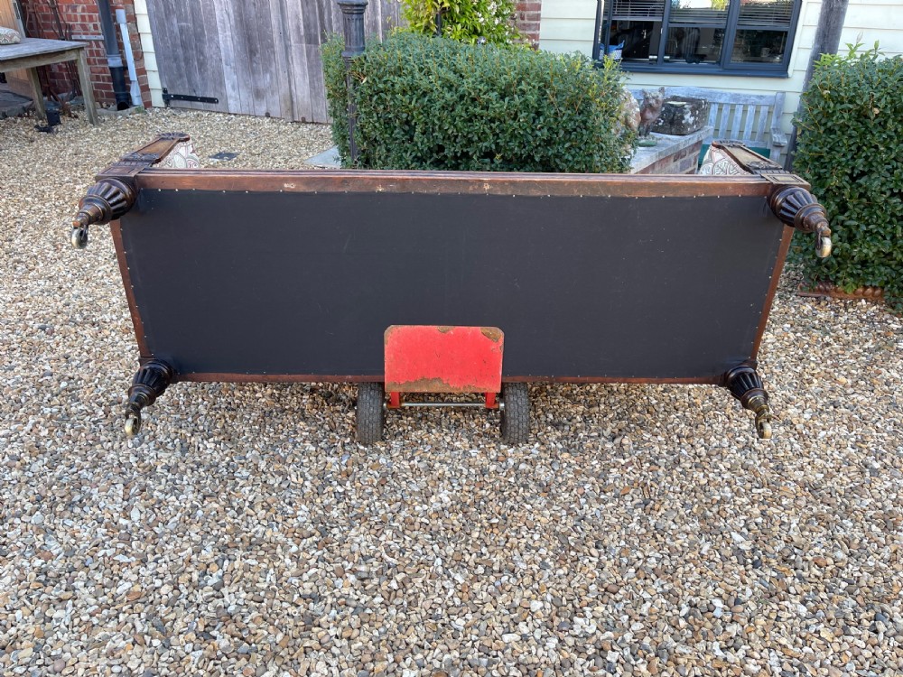 Nineteenth century simulated rosewood sofa View VII