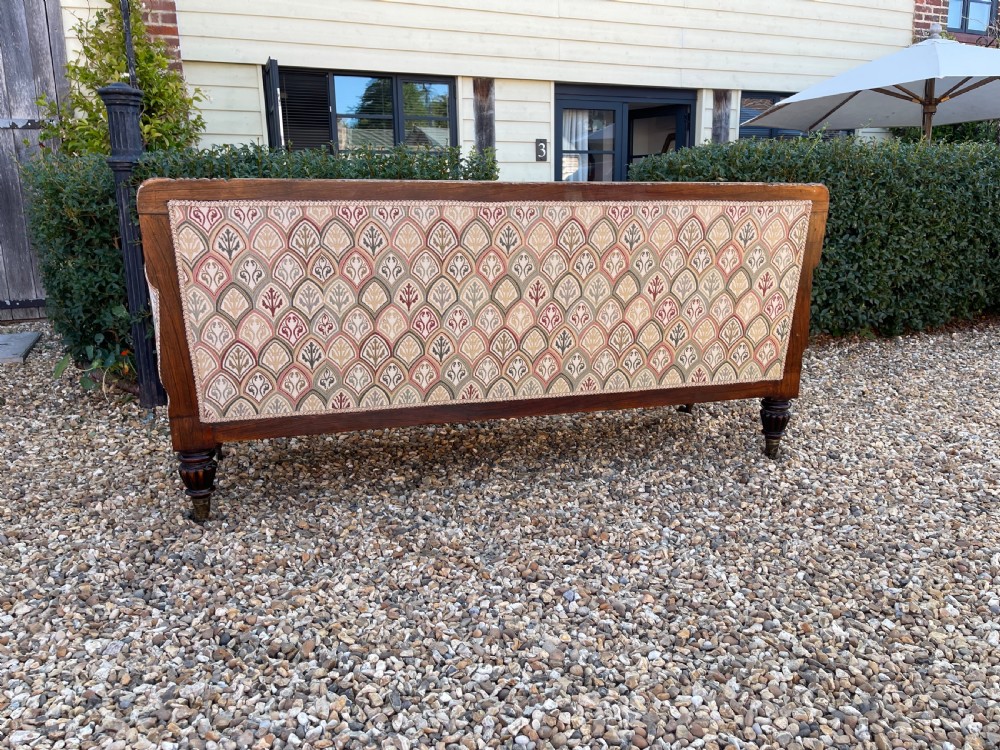 Nineteenth century simulated rosewood sofa View VIII