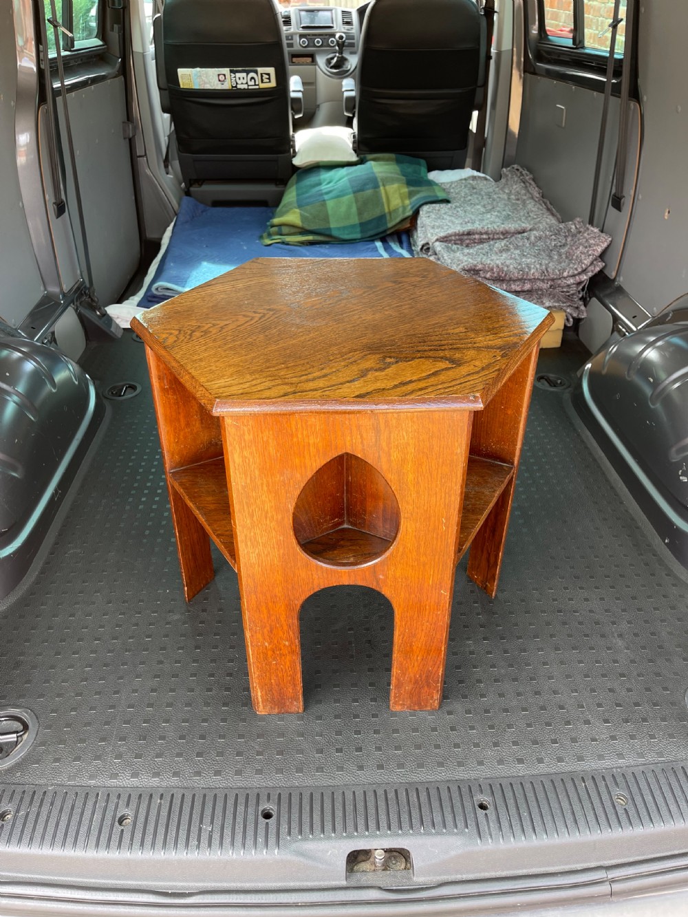 Liberty’s type oak table  View II