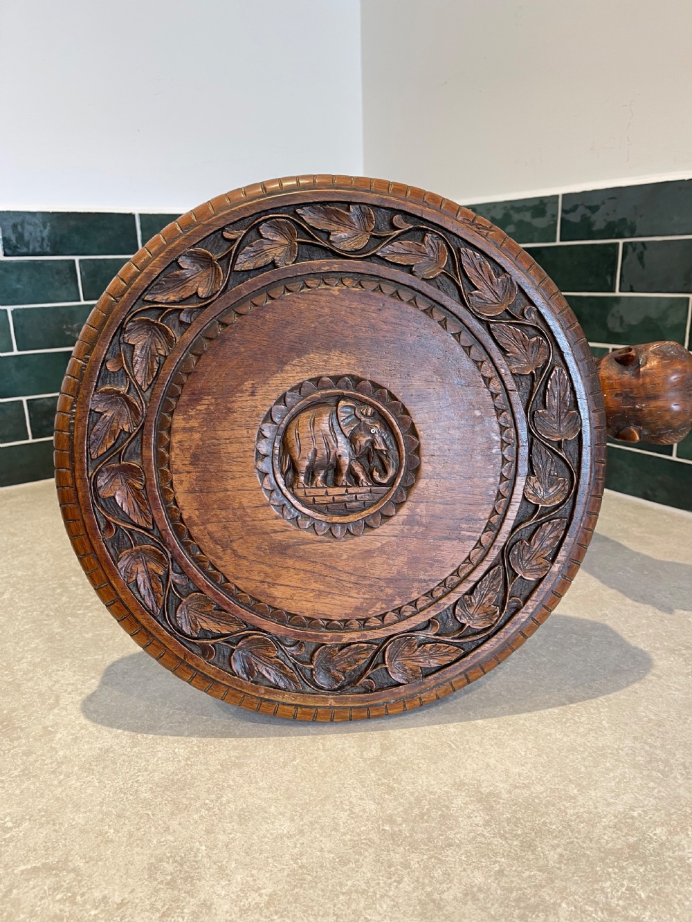 North West Indian camel table  View III