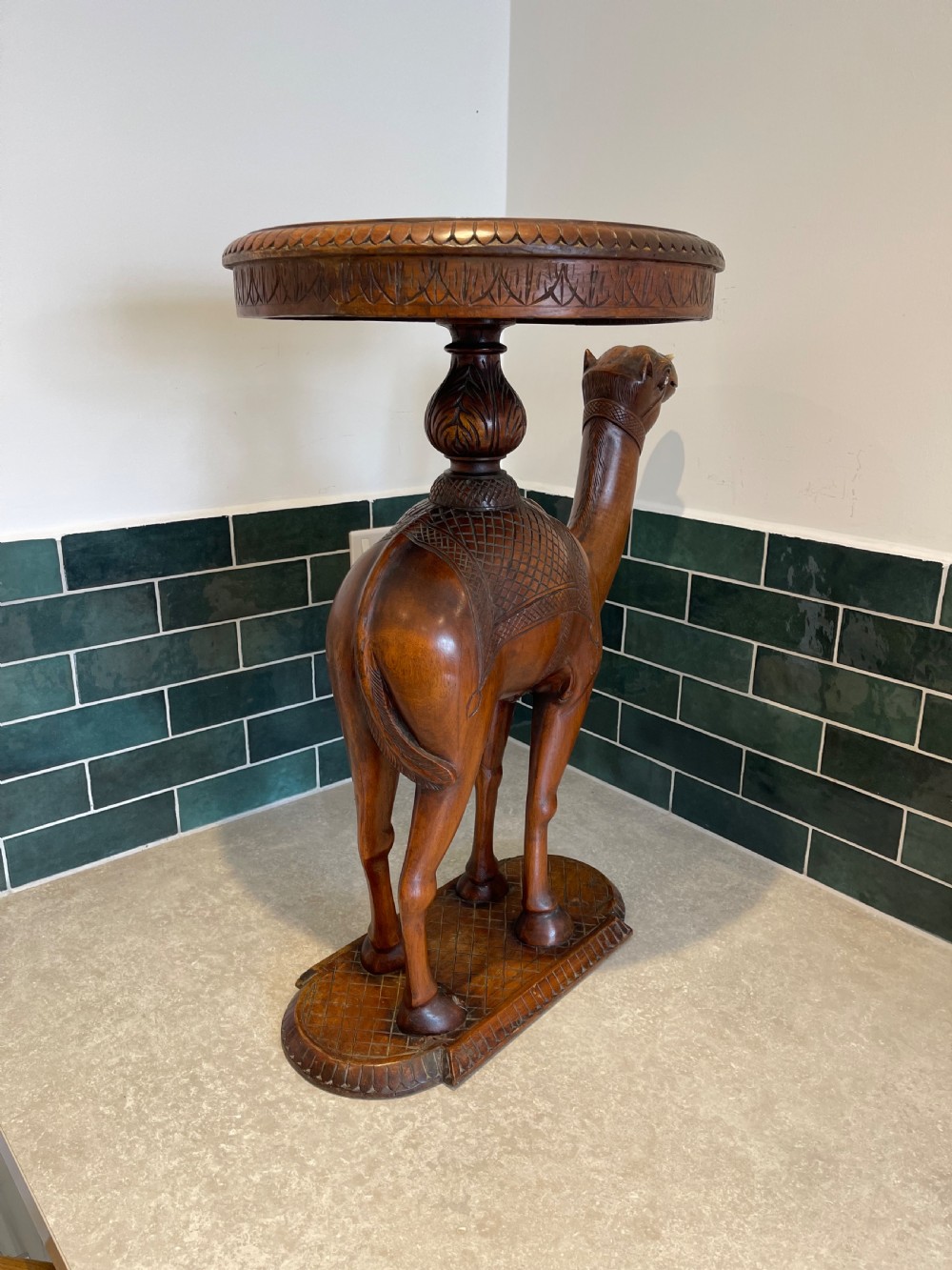 North West Indian camel table  View VII