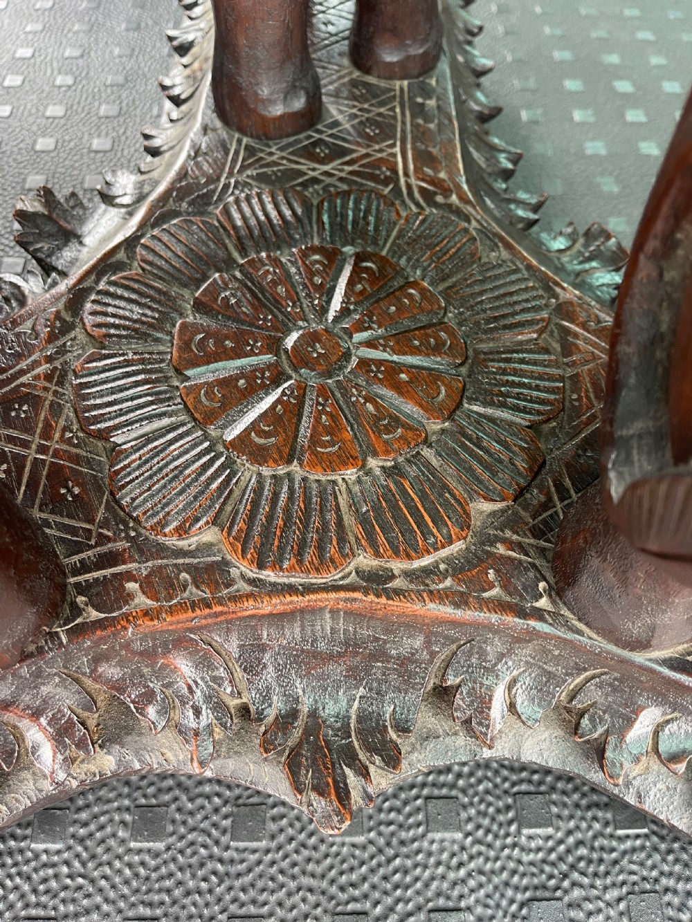 Indian elephant coffee table  View II