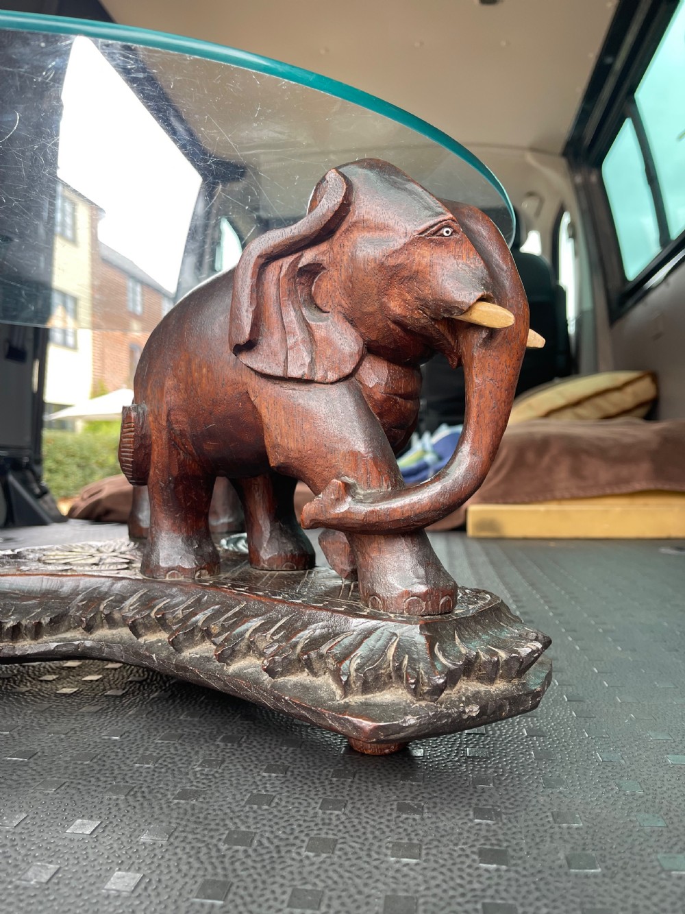 Indian elephant coffee table  View III