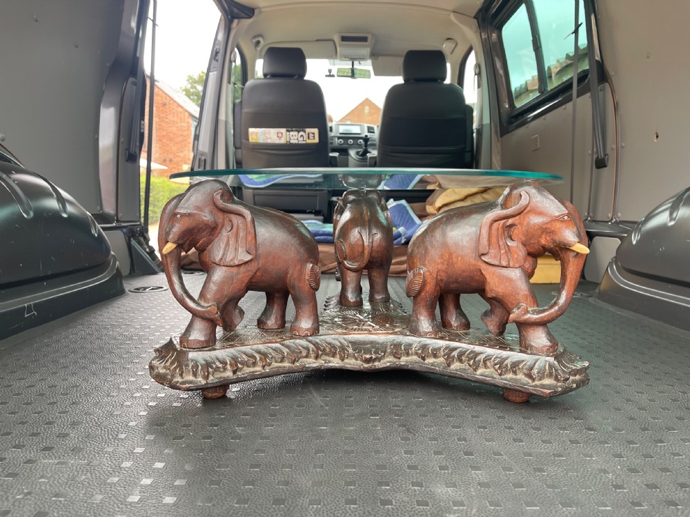 Indian elephant coffee table  View V