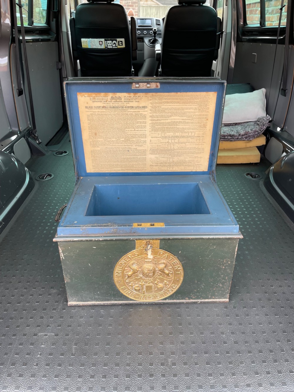 Milners’ patent fire resisting safe  View VI