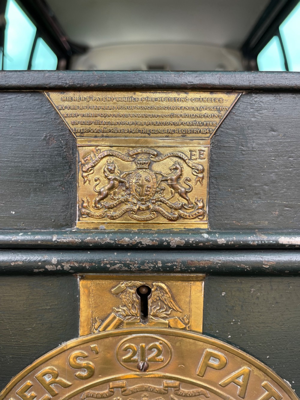 Milners’ patent fire resisting safe  View VIII