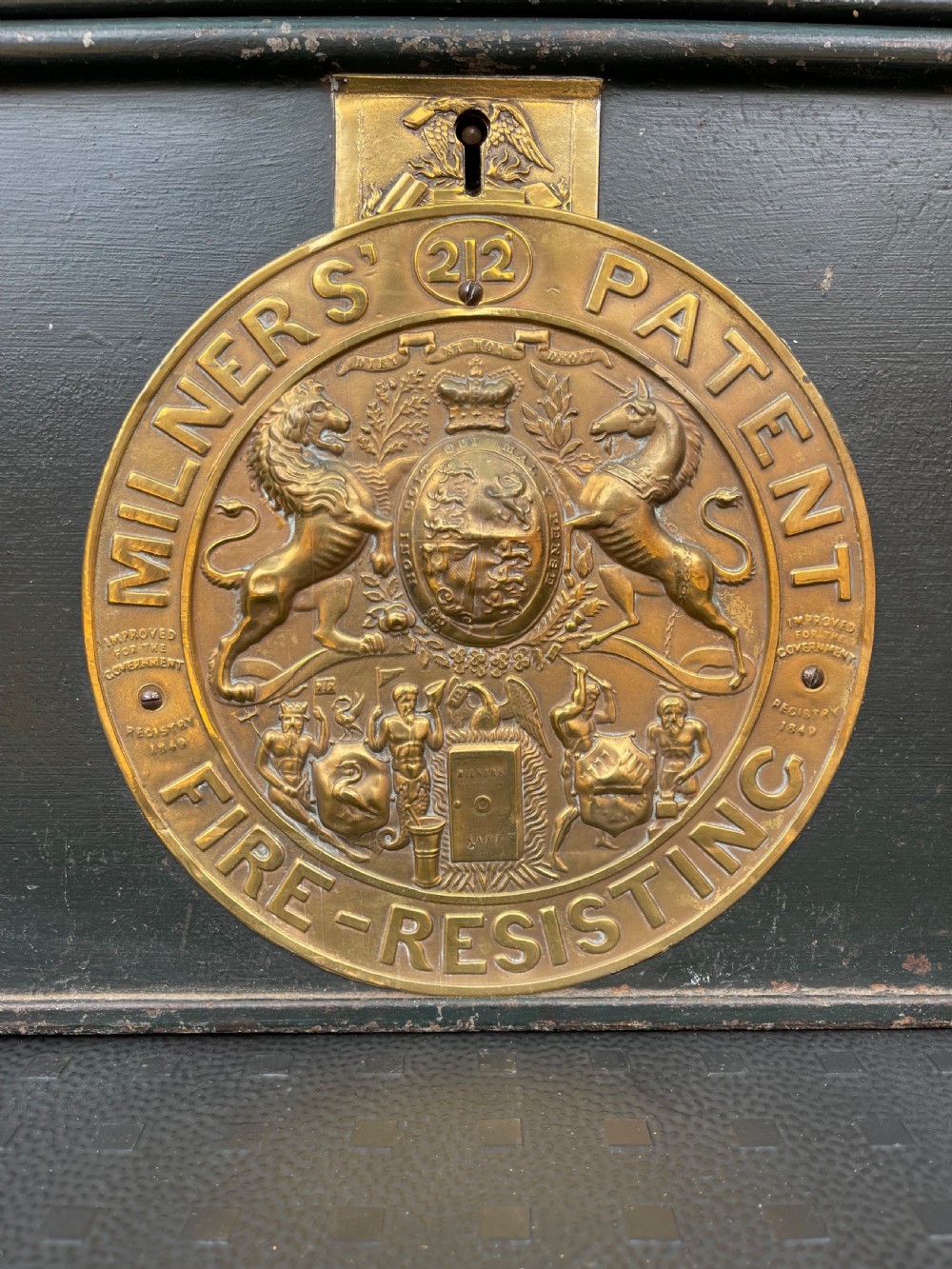 Milners’ patent fire resisting safe  View IX