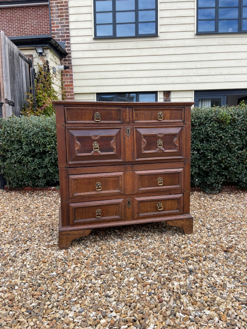 Antique oak chest 