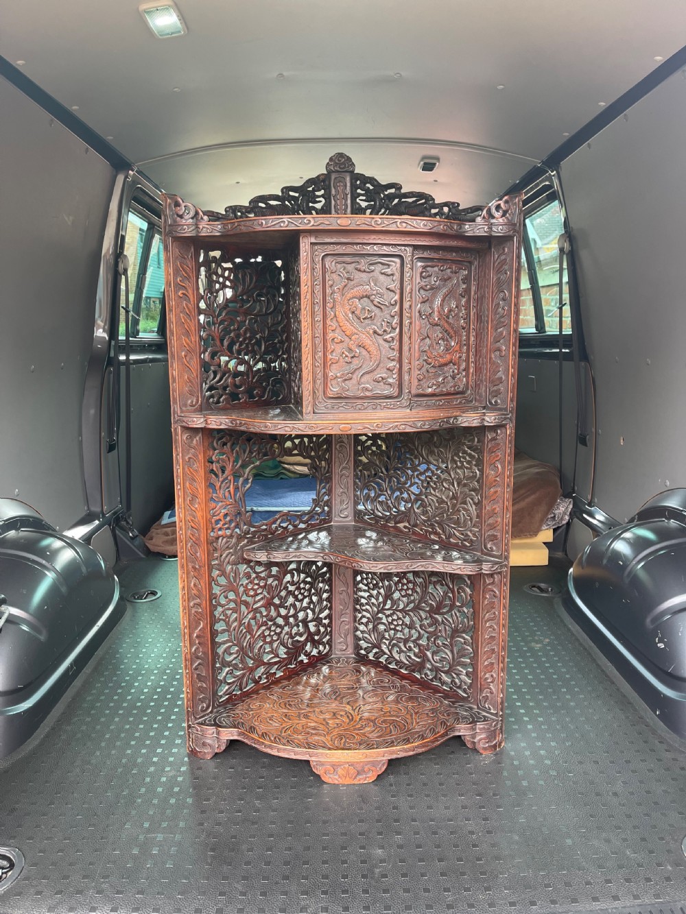 Nineteenth Century Japanese corner cupboard 