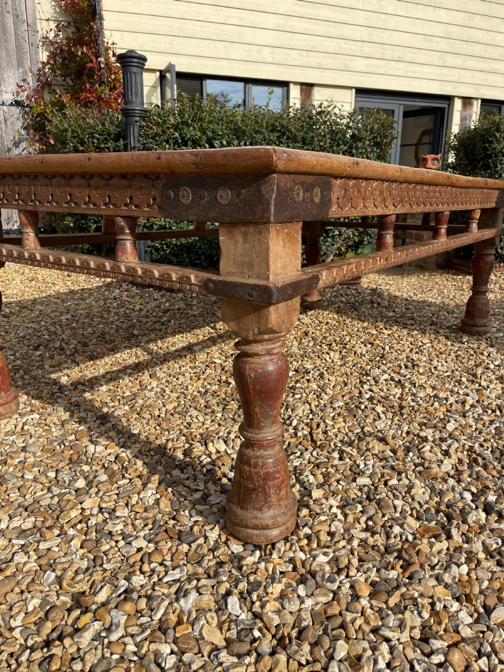 Nineteenth Century Indian Takhat table  View II
