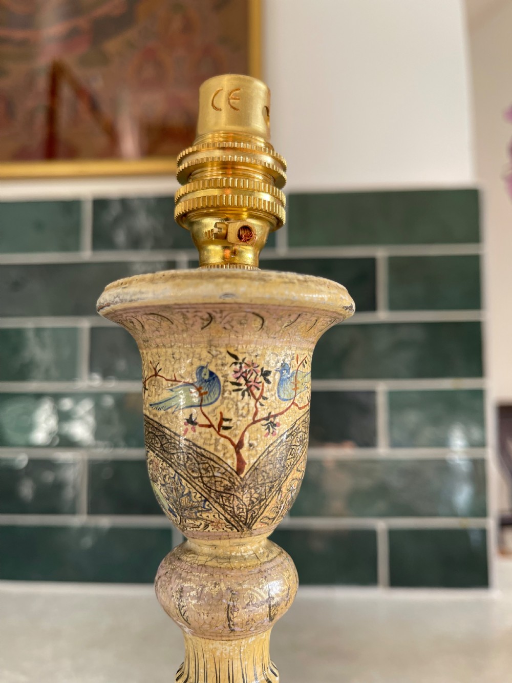 Kashmiri lamp View IV