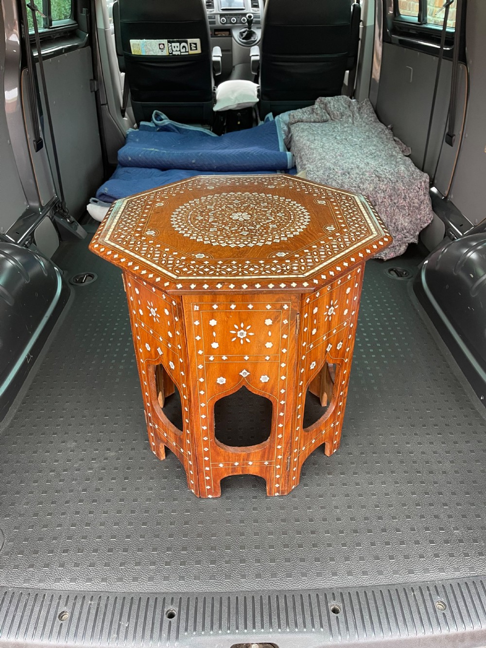 Bone inlaid Hoshiarpur table 