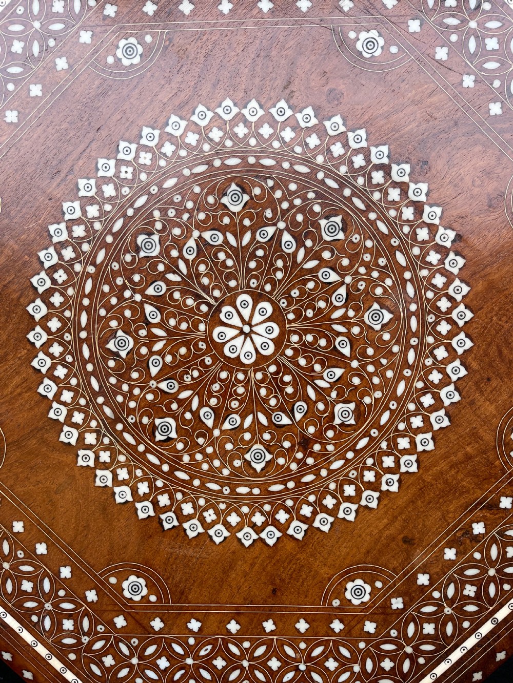 Bone inlaid Hoshiarpur table  View VI