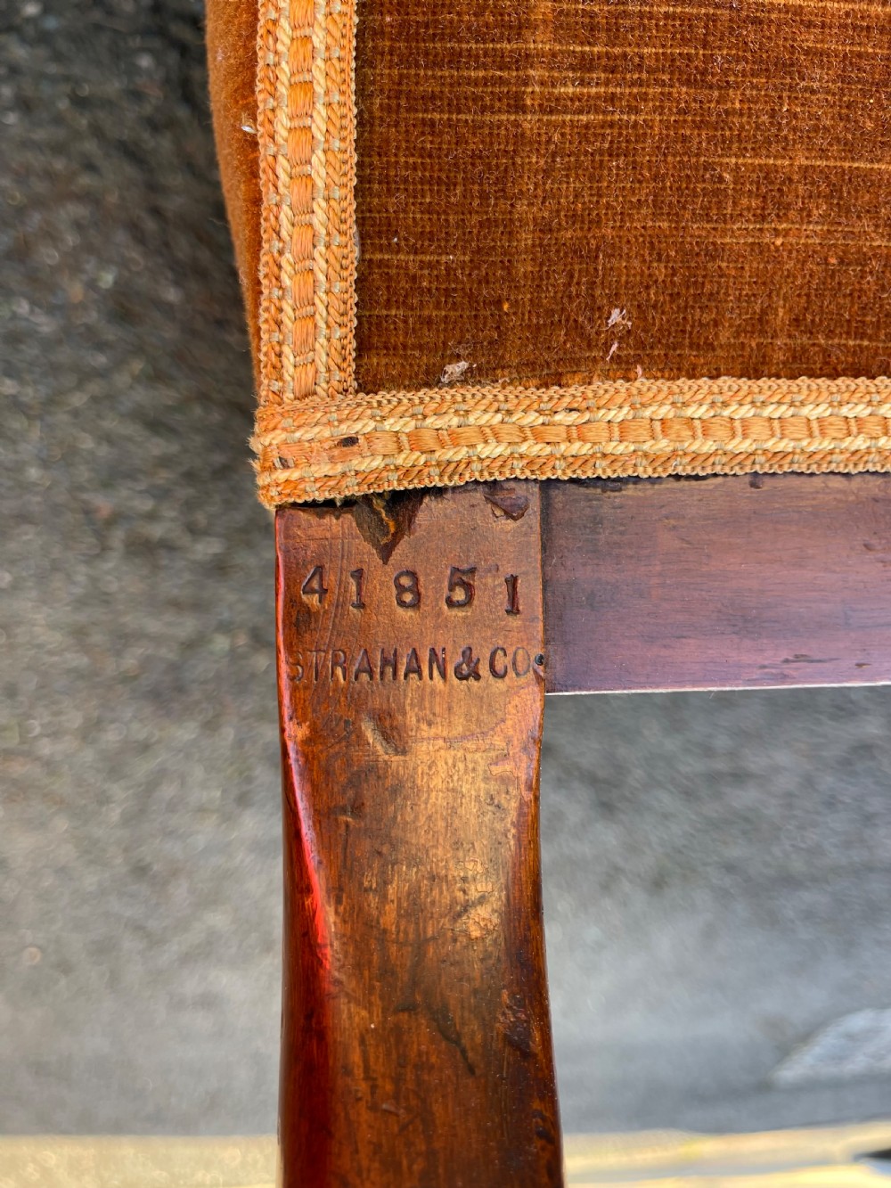 Strahan and Co slipper chair  View III