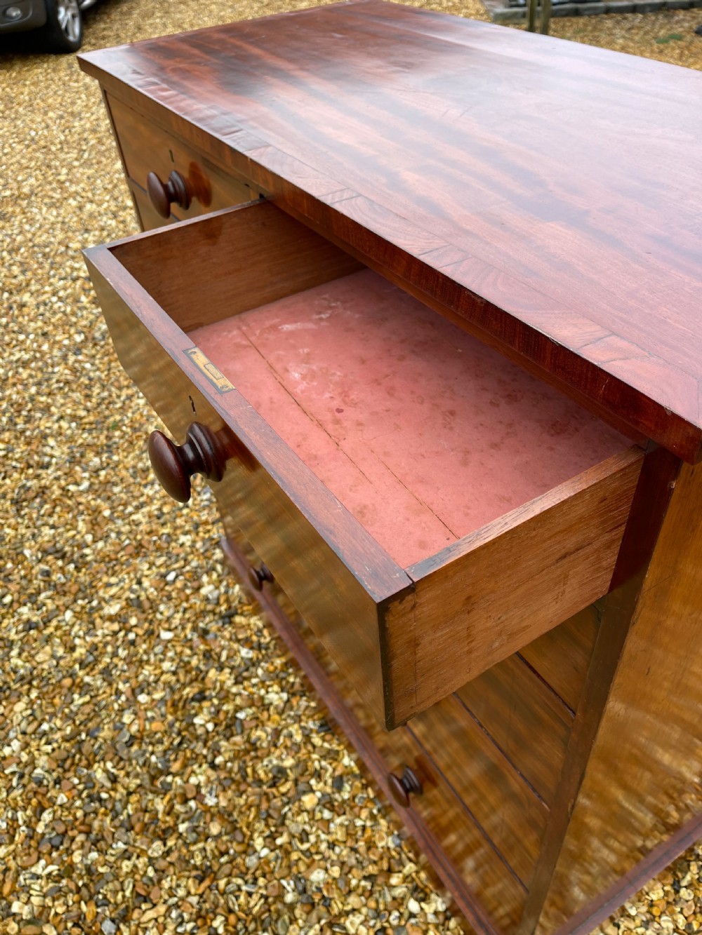 Victorian Mahogany chest of drawers  View II