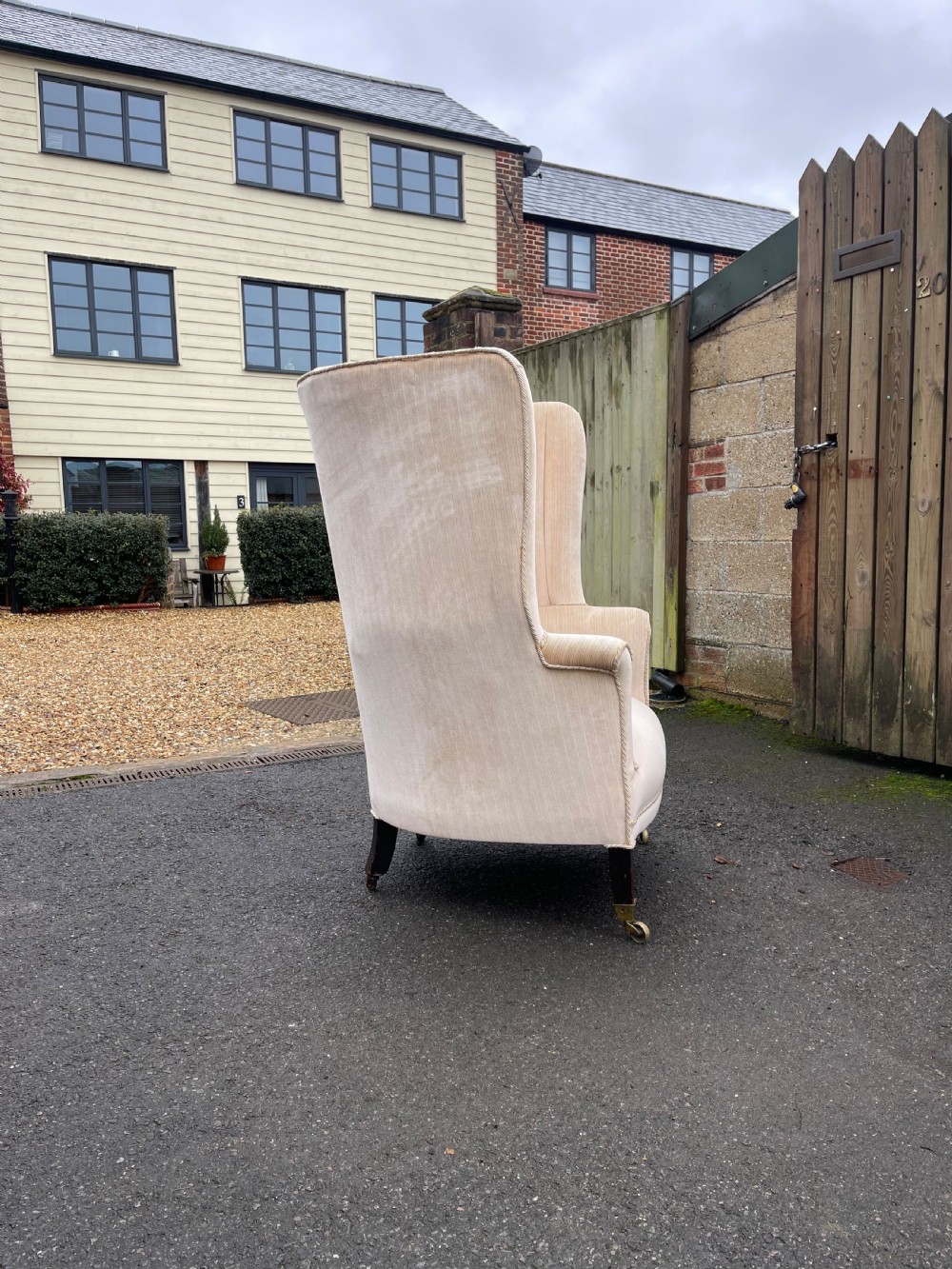 Nineteenth Century barrel back armchair  View II