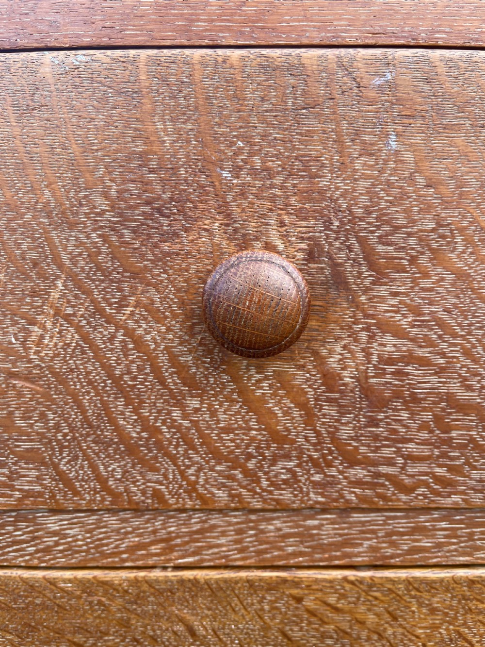 Heals oak chest of drawers  View III