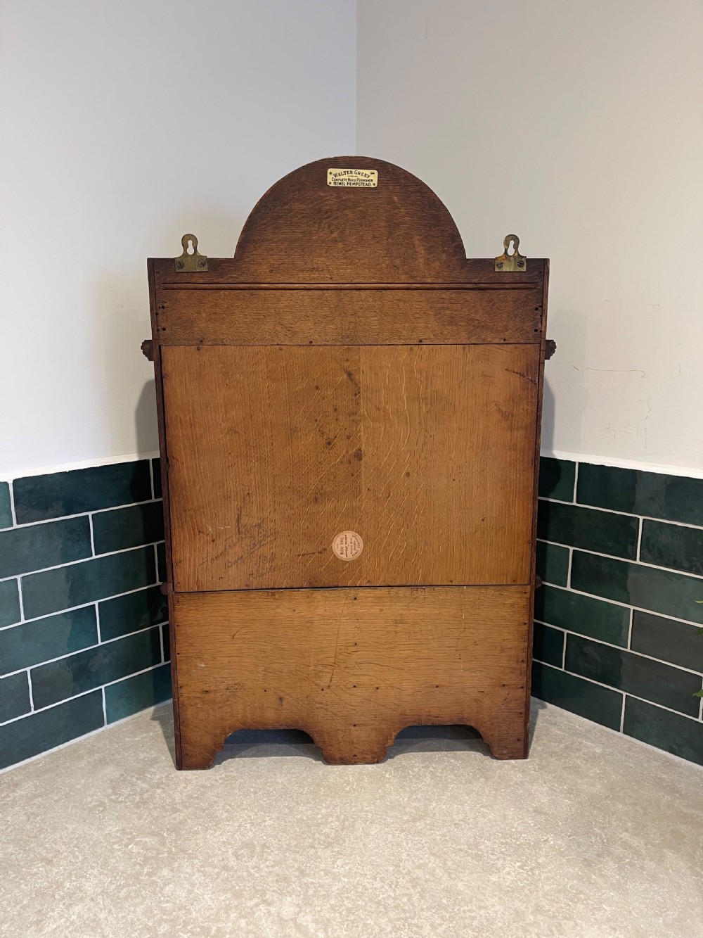 Carved oak wall cupboard  View IV
