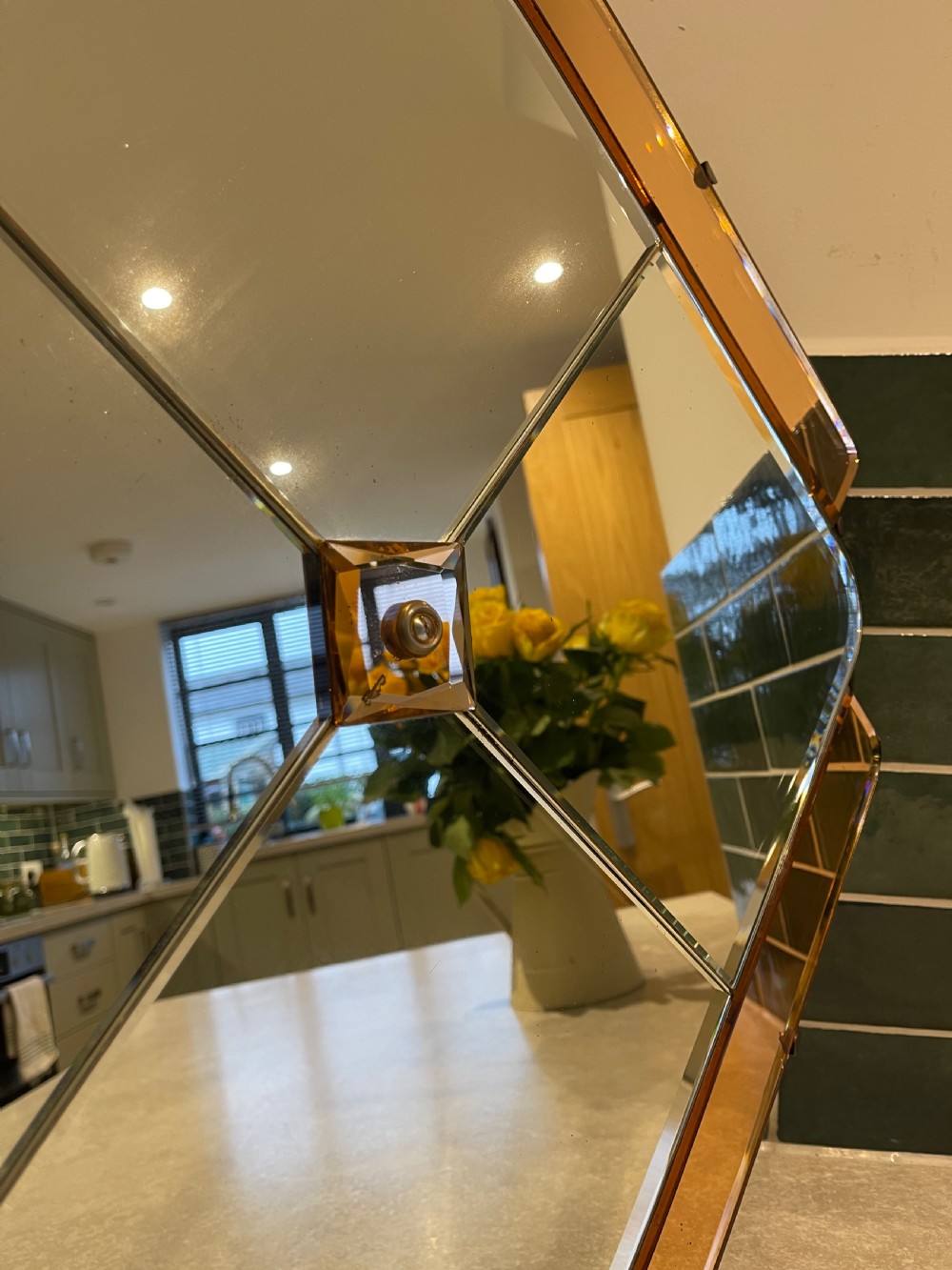 Art Deco mirror View III
