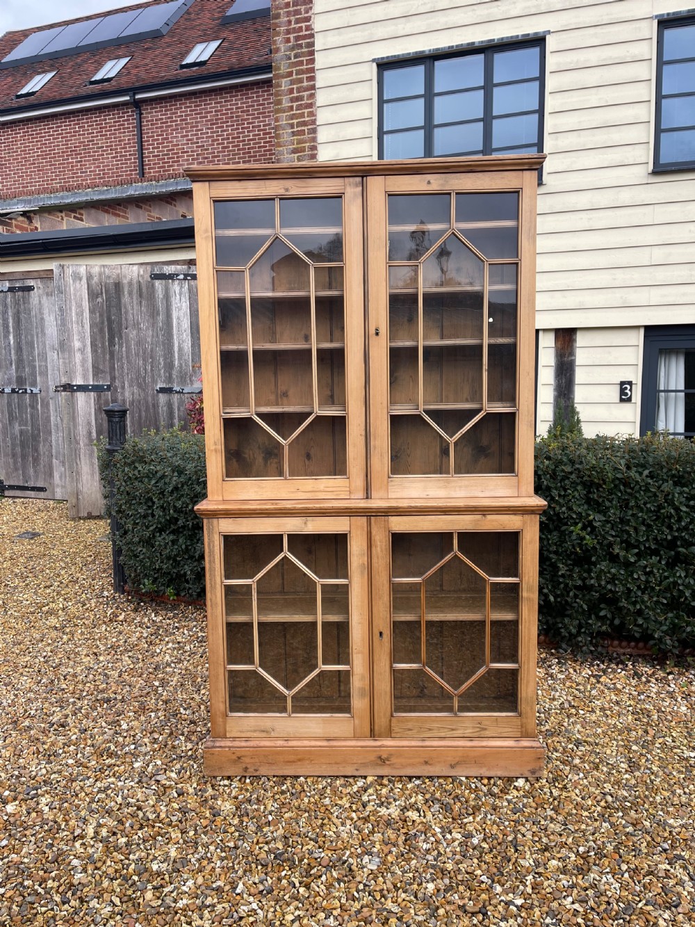 Nineteenth Century pine cupboard 