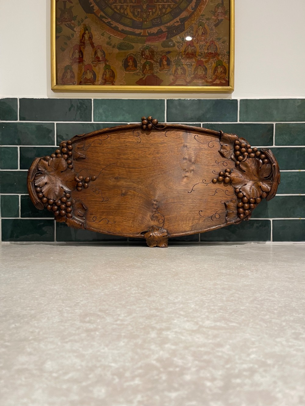 Walnut tray View V