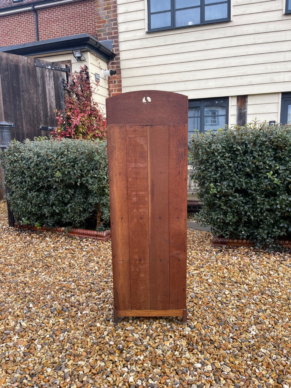 Liberty’s narrow oak bookcase  View III