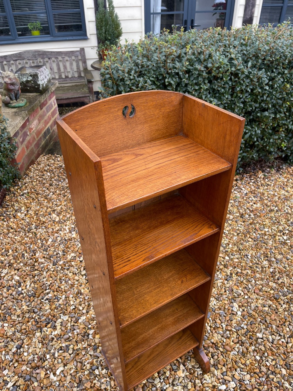 Liberty’s narrow oak bookcase  View IV