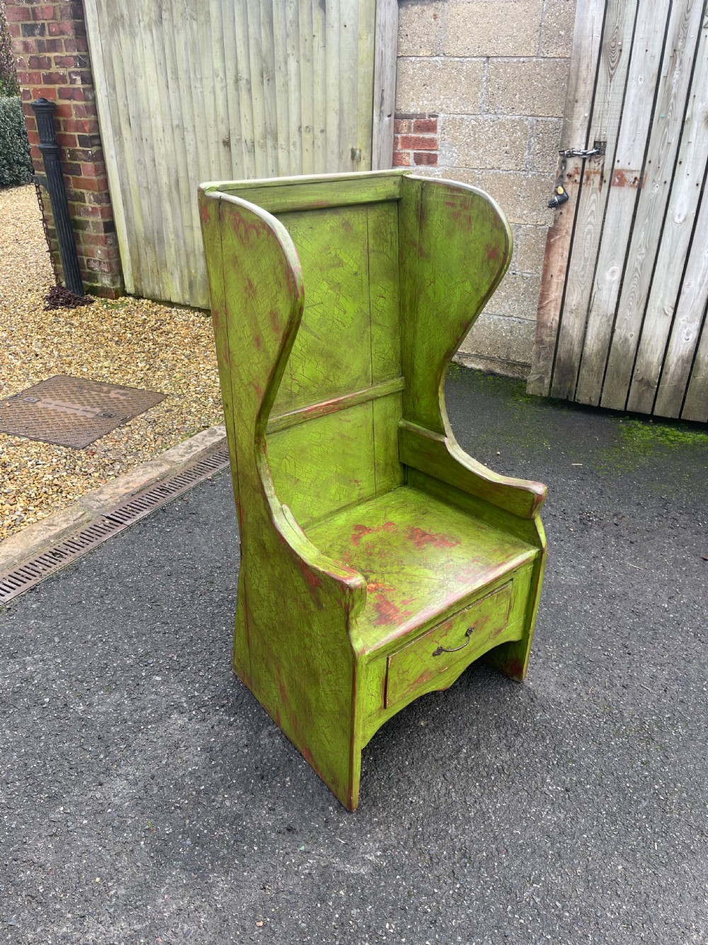 Irish lambing chair View II