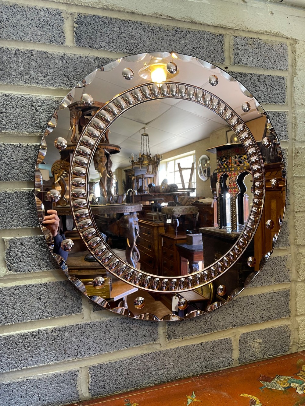 Large Art deco mirror 