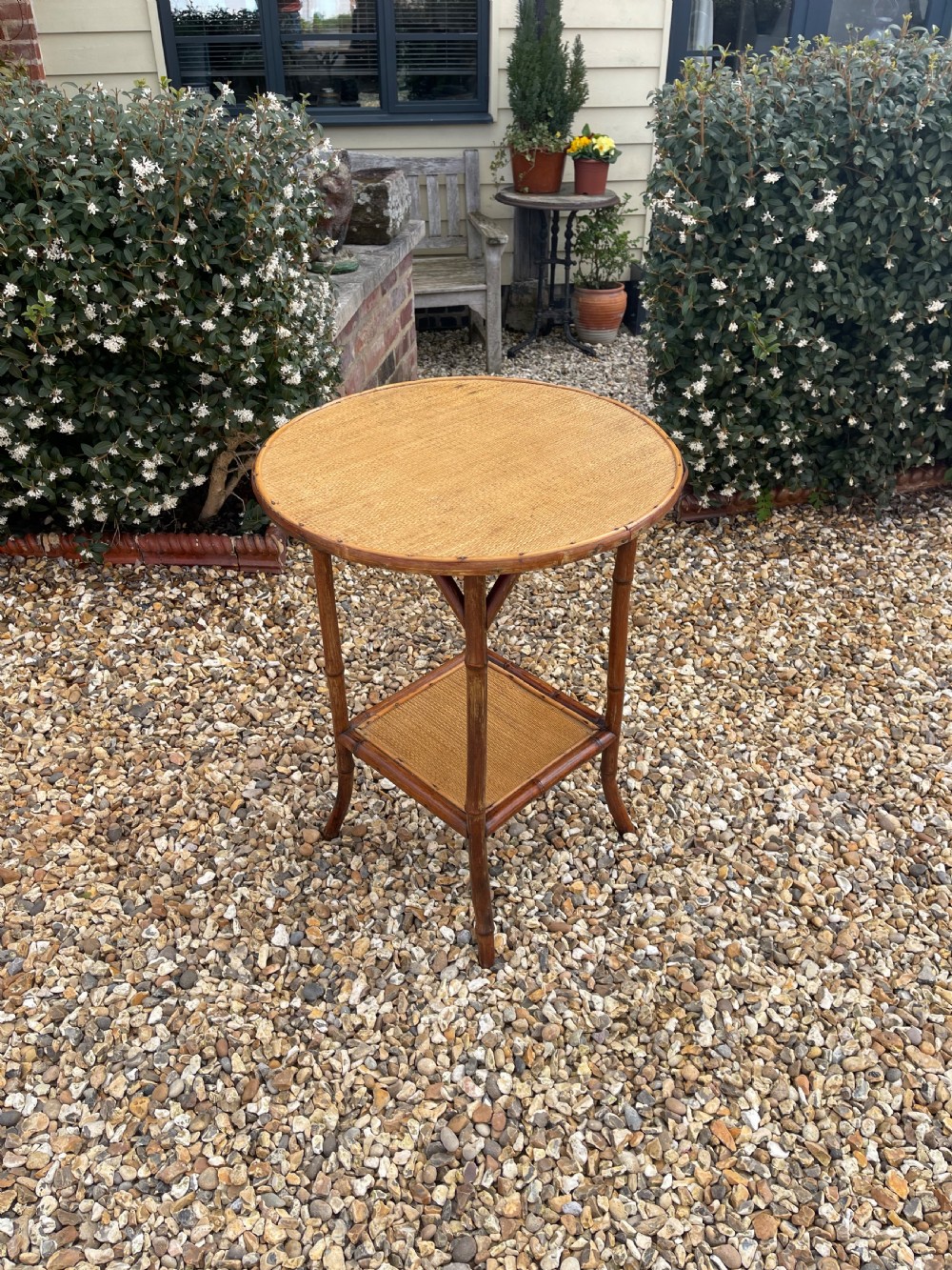 Victorian bamboo table 