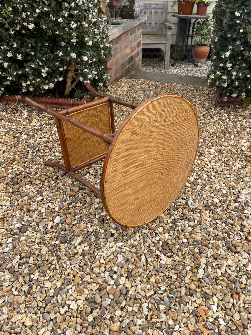 Victorian bamboo table  View II