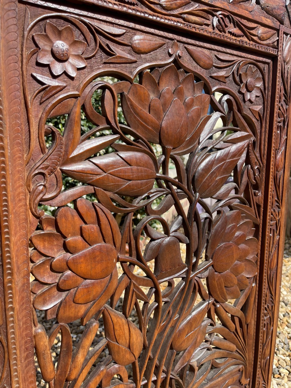 Kashmiri walnut screen  View III