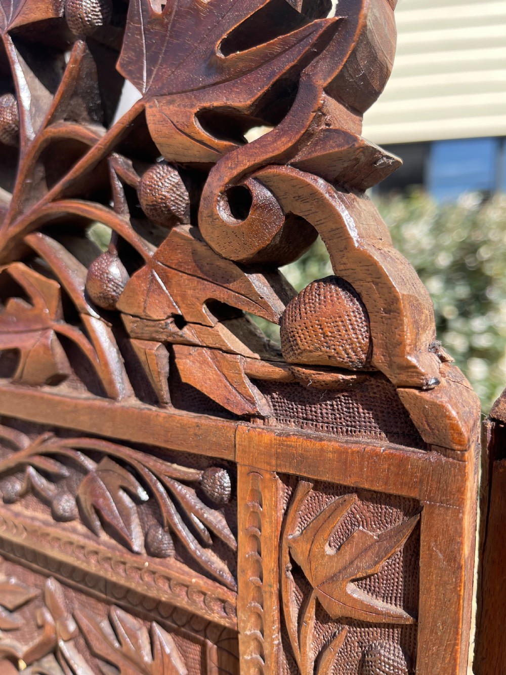 Kashmiri walnut screen  View V