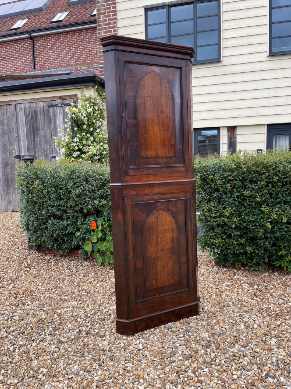 Nineteenth Century corner cupboard