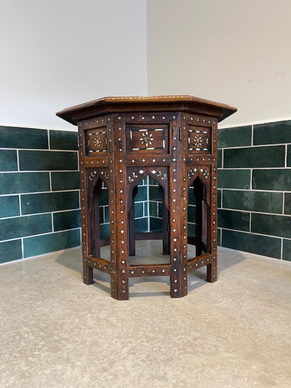 Nineteenth Century Hoshiarpur table View II
