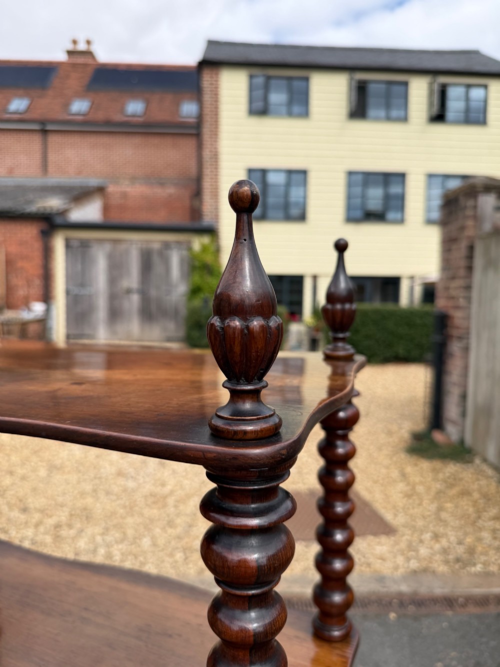 Nineteenth Century rosewood whatnot View II