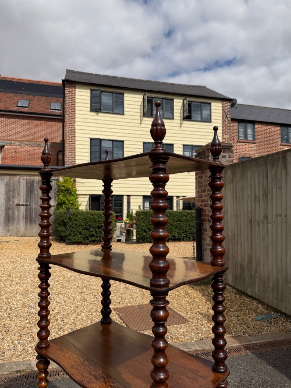 Nineteenth Century rosewood whatnot View V