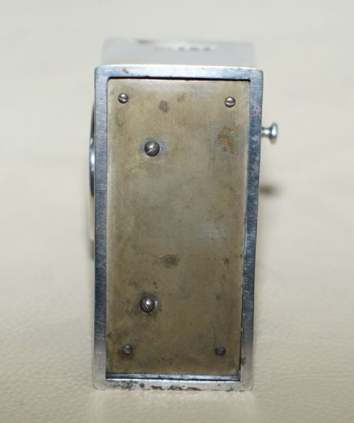 SOLID STERLING SILVER LIBERTY'S LONDON 1915 MINIATURE CARRIAGE CLOCK TUDRIC FEEL - ADDITIONAL PHOTO 9