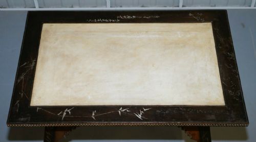 IMPORTANT AND RARE ORIGINAL CIRCA 1900 CARLO BUGATTI OCCASIONAL TABLE EBONISED - ADDITIONAL PHOTO 5