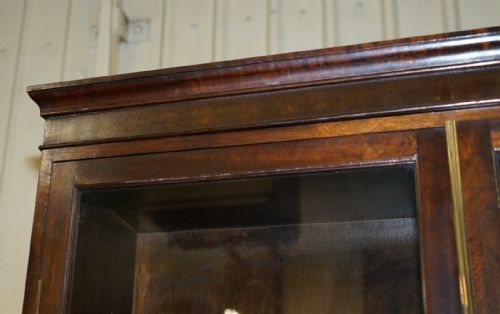 RARE SET OF FOUR OXFORD LIBRARY VICTORIAN BOOKCASES IN MAHOGANY 412CM WIDE - ADDITIONAL PHOTO 10