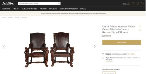 1850 PALATIAL VENETIAN CARVED WALNUT LEATHER BENCH VALENTINO PANCIERA BESAREL - ADDITIONAL PHOTO 11